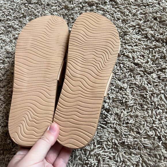 NEW Reef Women's Cushion Bounce Vista Sandals in Natural, Size 9 - Picture 4 of 5